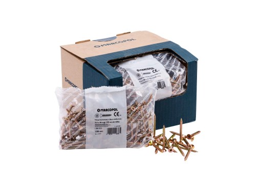SKRUTKA HART. PRE DREVO UNIX 4,0x50 MM BALENIE 100 ks