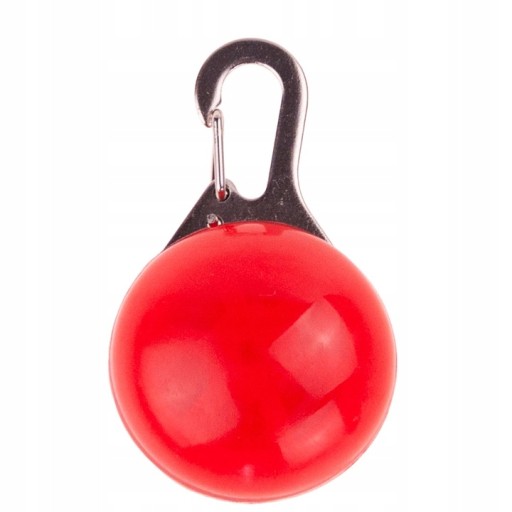 SVIETIACA LED LAMPA DO OBOJKU PRE PSA A MAČKU, farba na výber, PRÍvesok na GOLÍK