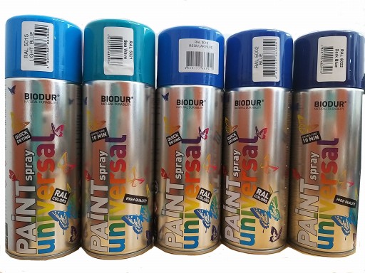 SMALTOVÁ FARBA SPREJ UNIVERZÁLNY AEROSOL BLUE horec v spreji 400 ml