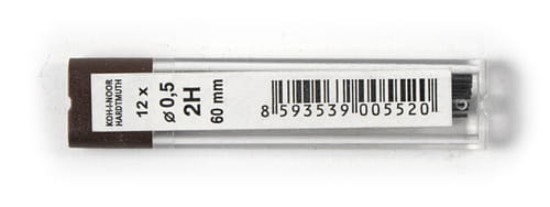 GRAFITOVÁ NÁPLŇ DO MECHANICKEJ CERUŽKY 0,5MM B
