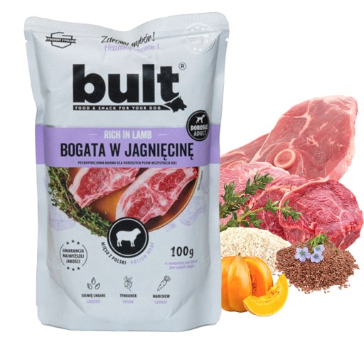 BULT Mokré krmivo pre psov Mix of Flavors 6x100g
