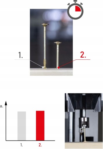 Stolárske skrutky 6x50 mm 100 ks Kotúč TORX Klimas WKCP