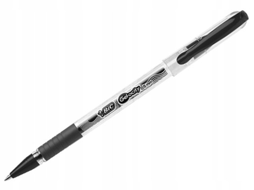 GÉLOVÉ PERO GEL-OCITY STIC BIC, ČIERNA, 0,5 mm