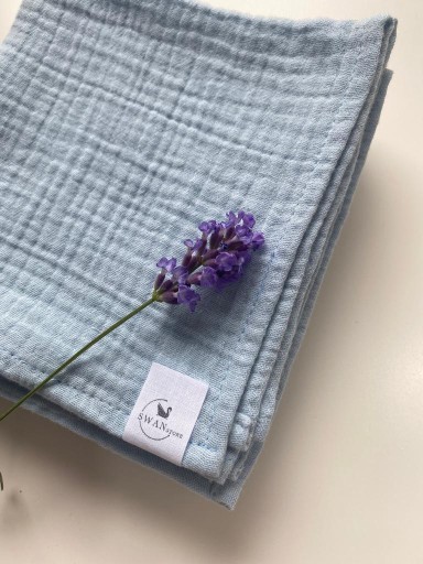 Prémiová mušelínová plienka SWANSTORE GOTS