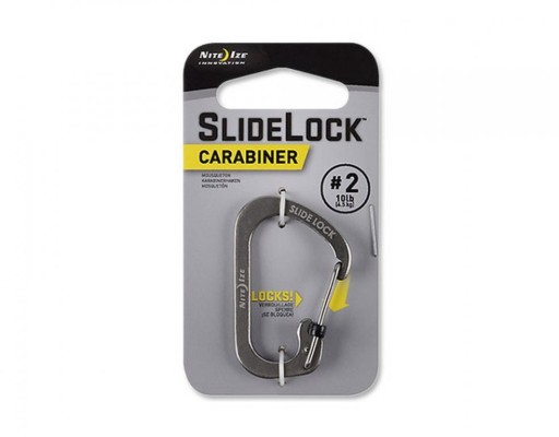 Nite Ize SlideLock Carabiner #2 Steel