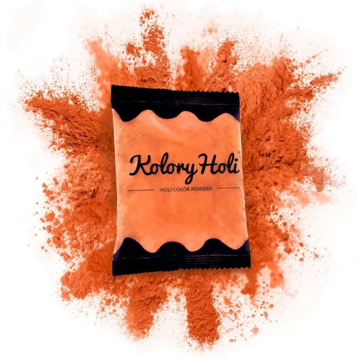 PÚDROVÉ farby HOLI ORANGE festivalový prášok