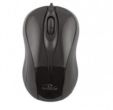 Myš TITANUM Hornet 3D TM103K (optická; 1000 DPI;
