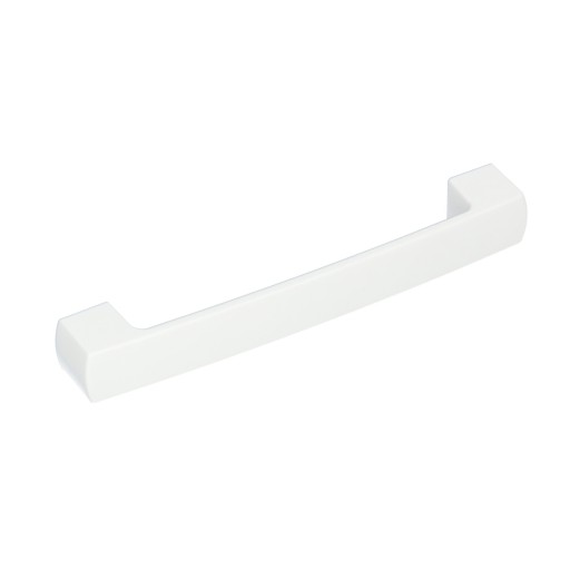 Biela nábytková kľučka 160 mm montážne skrutky DCL L-181