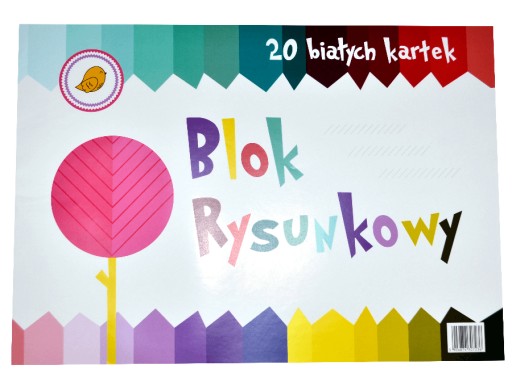 Podložka na kreslenie A3, biela, 90g, 20 listov