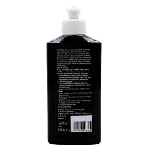 Sonax Nanopro čierny farbiaci vosk 250ml