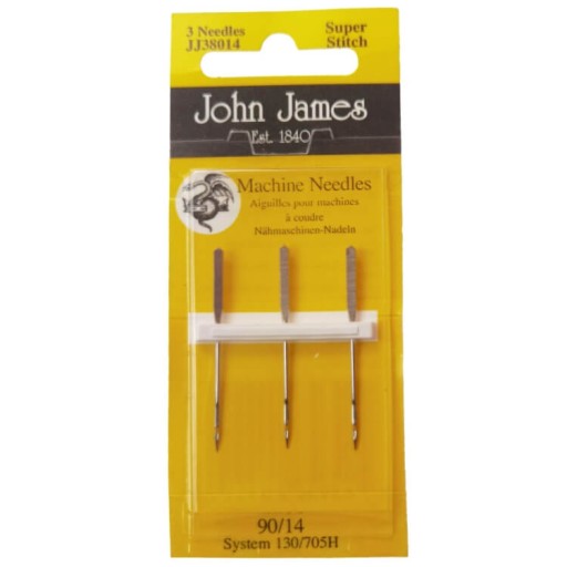 John James 130/705H superstitch 90 poloplochých ihiel