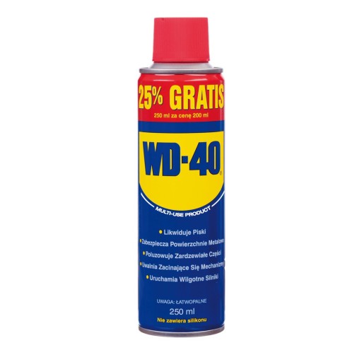 WD-40 200ML + 25% ZDARMA aerosól