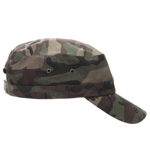 Army khaki vojenská čiapka so šiltom