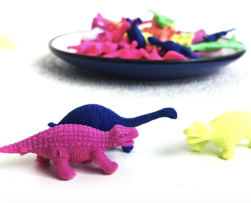 HYDROGÉLOVÉ DINOSAURY RASTÚCE VO VODE GUMA 10 KS