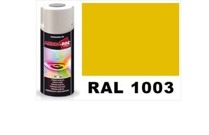 Signálny žltý lak 400ml RAL 1003 lesk