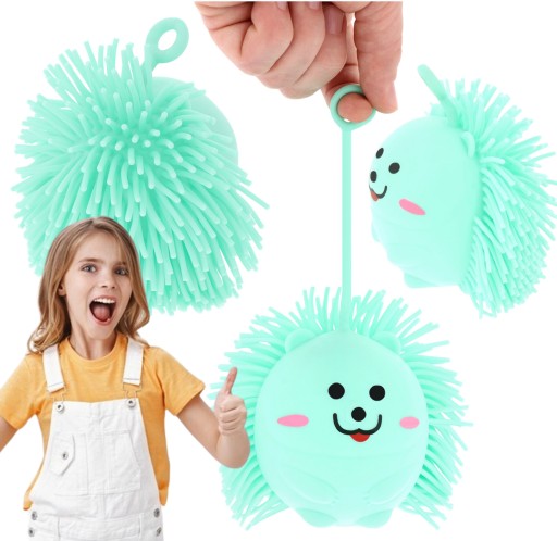 SQUASHY HEDGEGOGE CHLUPATÁ ANTISTRESOVÁ HRAČKA SQUISHY NA BUPPING MIX