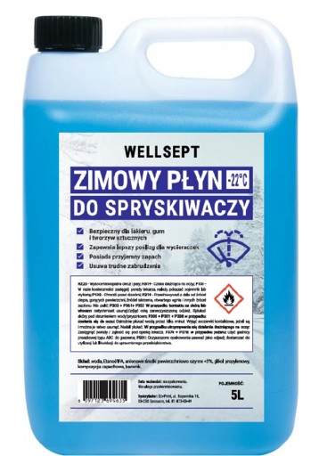ZIMNÁ KVAPALINA DO OSTREKOVAČOV -22 VONNÁ 5L HIT