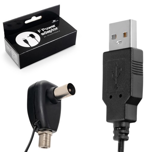 napájanie TV antény na USB 5V zástrčka F adaptér