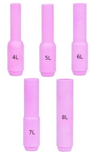 DLHÁ TIG KERAMICKÁ TRYSKA SR17 SR18 SR26 10N49L #5