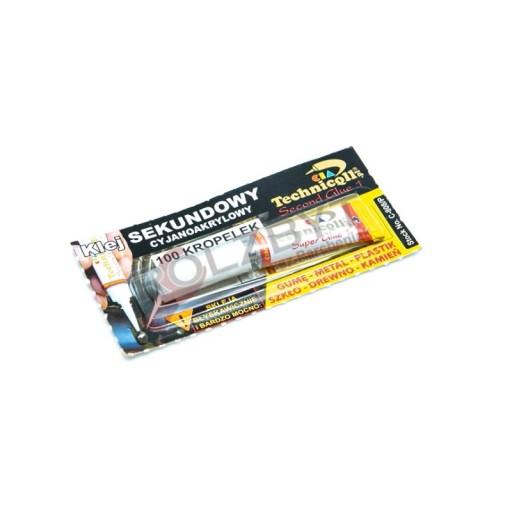 Kyanoakrylátové sekundové lepidlo Technicqll tuba 2 g - 1 ks