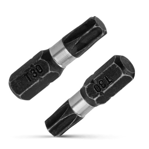 NÁRAZOVÉ HROTY ÚRAZOVÝ BIT SILNÝ SKRUTKOVACÍ BIT TX30 25 MM
