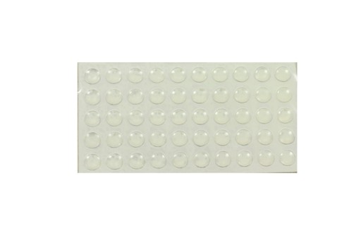 Silikónová kvapka 7 × 1,4 mm, nárazníky (50 ks)