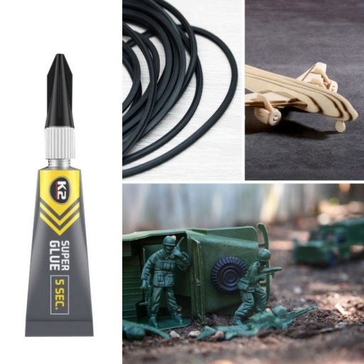 K2 SUPER GLUE 5 SEKUND UNIVERZÁLNE LEPIDLO SILNÉ 3G