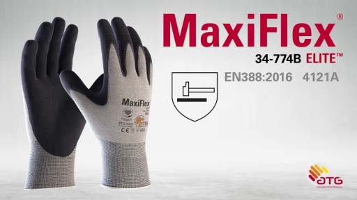 Pracovné rukavice ATG Maxiflex 34-774B Elite veľkosť 9 - L