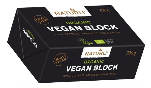 *NATURLI Vegánske kocky margarínu (200g) - BIO