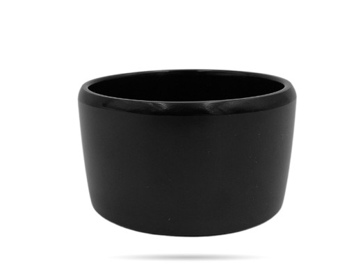 Šalátová misa melamínová ramekin 6,5 cm, čierna FROST