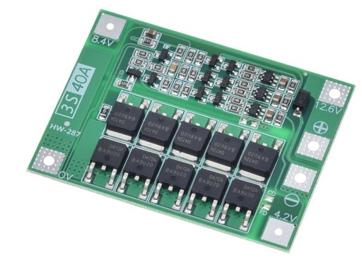 BMS Balancer Li-Ion 3,6V 3S 40A