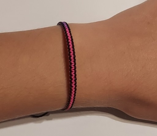 DÚHOVÝ NÁRAMOK ŠŤASTIA PRIATEĽSTVO FAREBNÝ MACRAME RUŽOVÝ