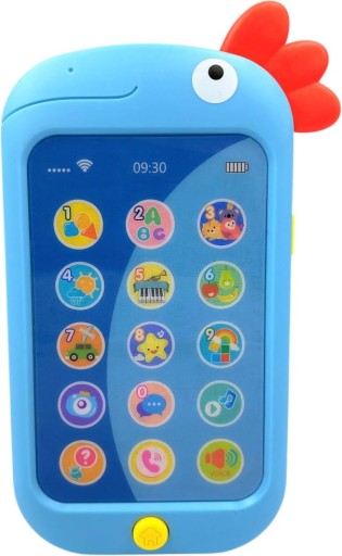 Interaktívny telefónny kohút VZDELÁVACÍ SMARTPHONE hovorí poľskými zvukmi