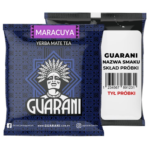 Yerba Mate Guarani Maracuya 50g vzorka
