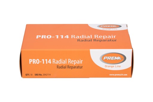 Radiálna opravná vložka 104x67 mm PREMA 3 ks.
