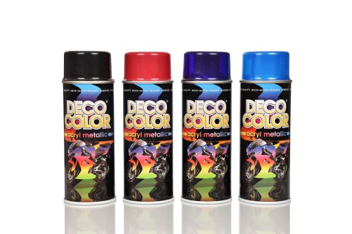 Deco Color METALLIC SPRAY metalizovaná ČERVENÁ