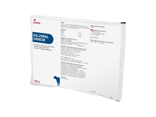Kalzoral Graeub pre kravy v peripartálnom období