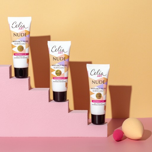 Celia Art Nude Fluid Mattifying face base 04