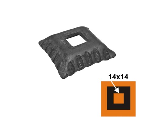 OZDOBNÝ OBAL 50x50, 15x15, v13mm