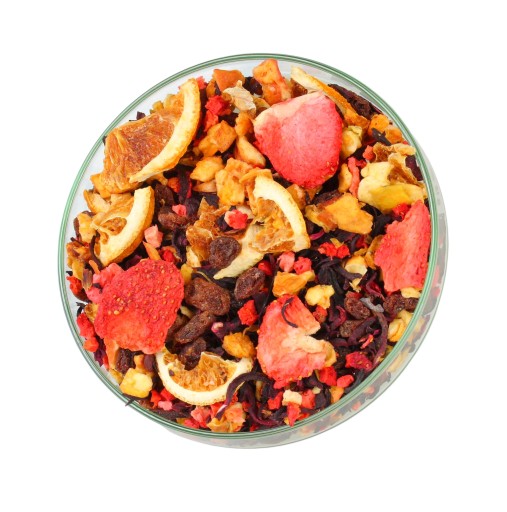 STRAWBERRY DELIGHT Ovocný čaj (OT) (50 g) Bez pridania Príchuť Číry