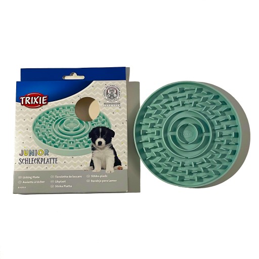 Podnos na maškrty Junior Licking Plate, priemer 15 cm