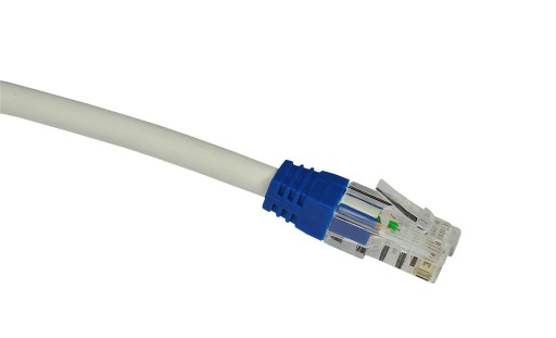 Vnútorný kryt Zástrčka RJ45 modrá ALANTEC 10 ks