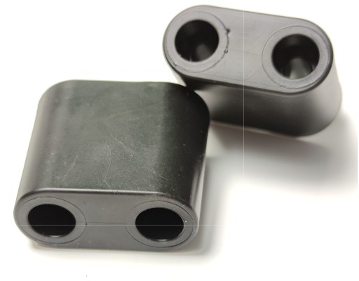 STOP Stopper Gumová zarážka bočnej brány dverí Čierna 40mm