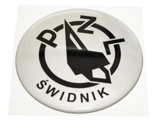 WSK 125 PZL Świdnik resin 3D nálepka emblém