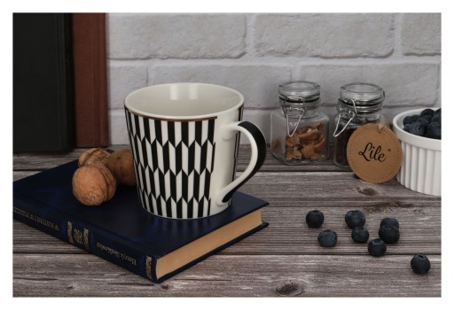 Veľký porcelánový hrnček na kávu, mikulášsky darček