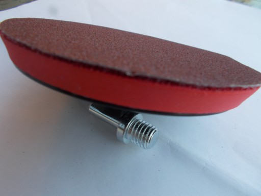 DISKOVÝ ADAPTÉR SO ZÁVITOM NA VELCRO M14 + SKRUTKA 150mm