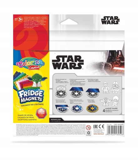 Magnety na chladničku Colorino Star Wars