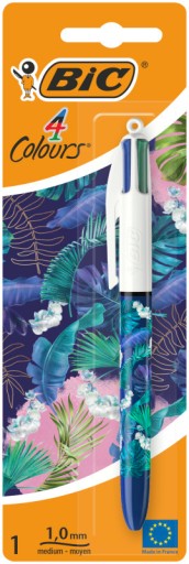 BIC 4 farby 4v1 viacfarebné pero