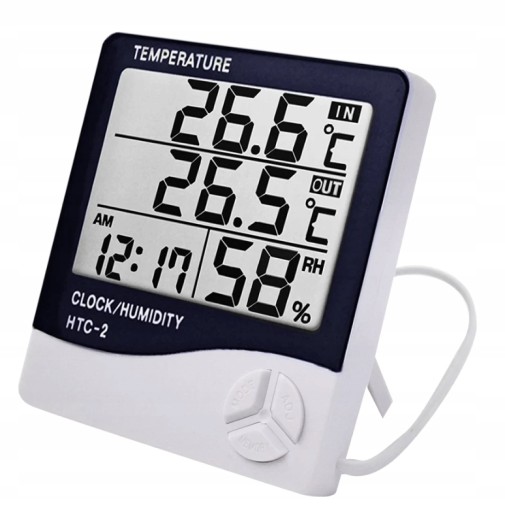 METEOROLOGICKÝ TEPLOMER ELEKTRONICKÝ HYGROMETER SONDA VLHKOMER
