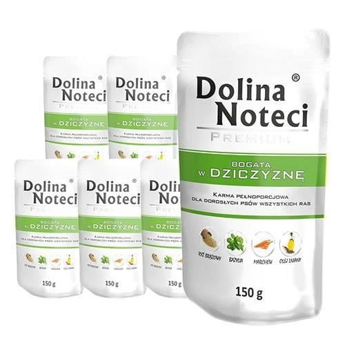 Dolina Noteci Prémiové vrecúško bohaté na zverinu 150g maltézsky